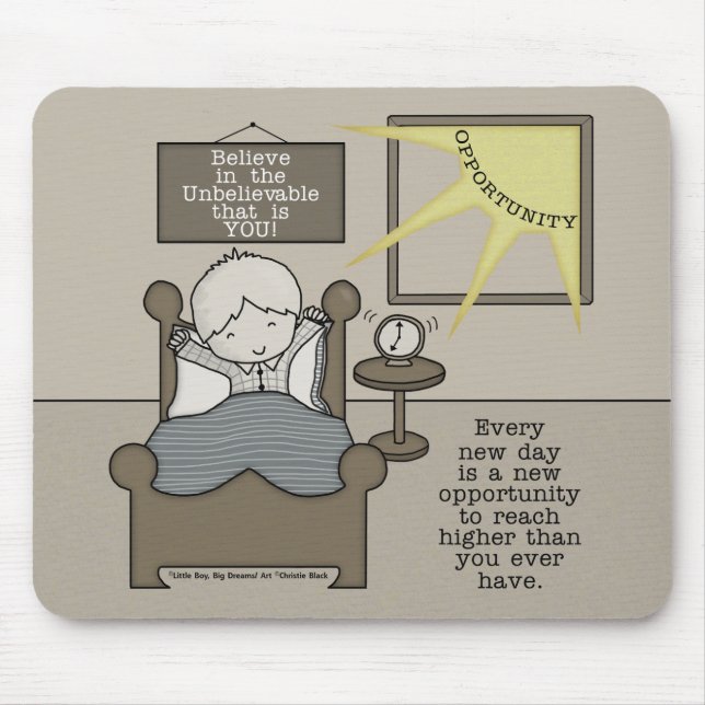 New Opportunity Mouse Mat (Front)