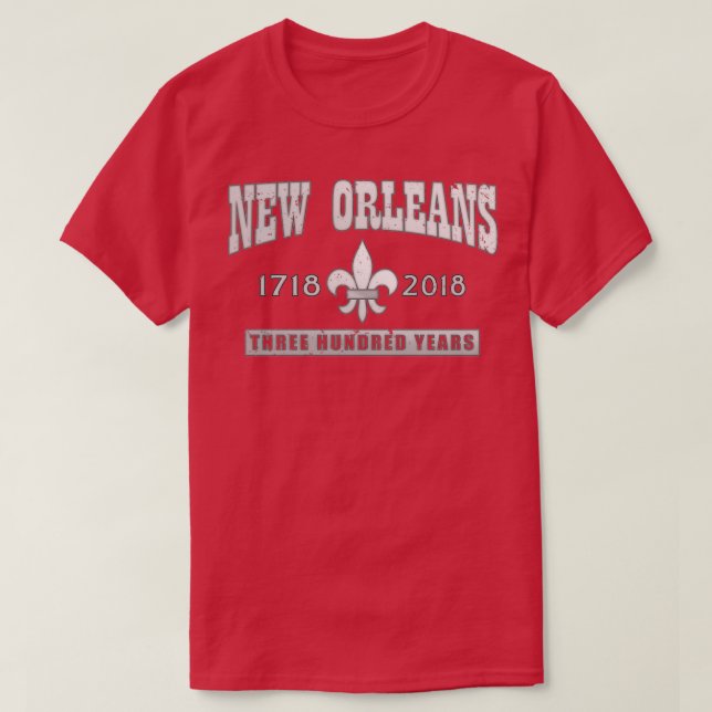 New Orleans 300th Anniversary  T-Shirt (Design Front)