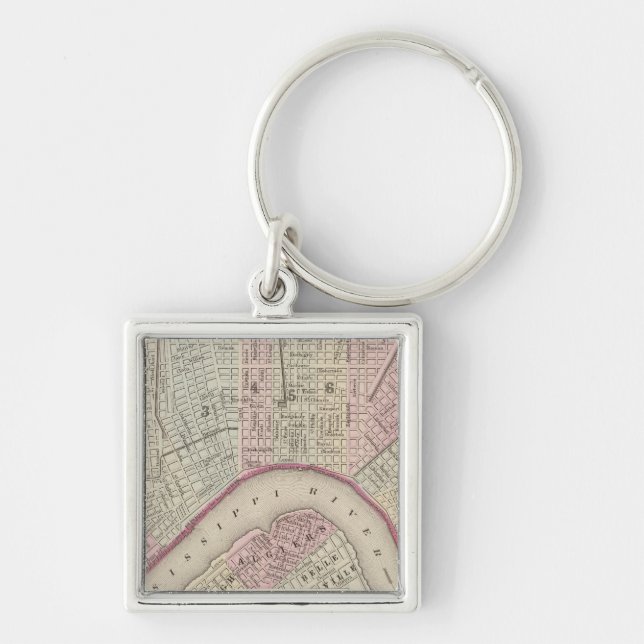New Orleans 3 Key Ring (Front)