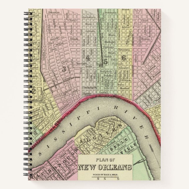 New Orleans 4 Notebook (Front)