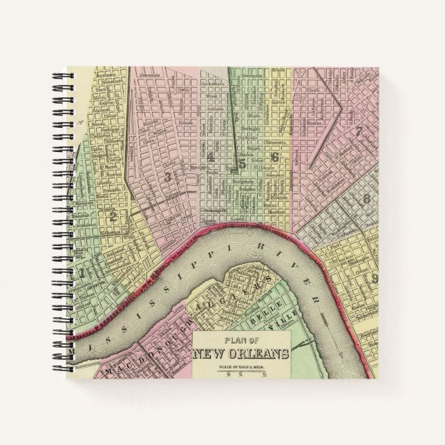 New Orleans 4 Notebook (Front)