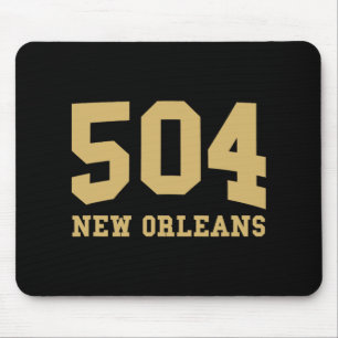 New Orleans Area Code 504 - Hometown Pride - Clic Mouse Mat