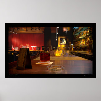 New Orleans - Bar & Lounge 3D Poster