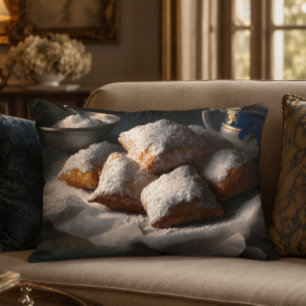 New Orleans Beignets Accent Pillow