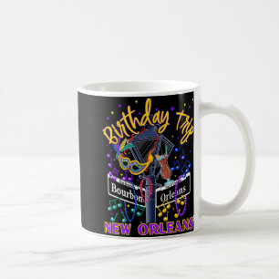 New Orleans Birthday Trip French Quarter Girls Tri Coffee Mug