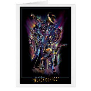 "New Orleans - Black Coffee" (Blank Inner)
