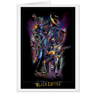 "New Orleans - Black Coffee" (Blank Inner)