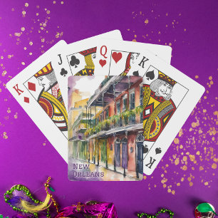 New Orleans Bourbon Street Playing Cards