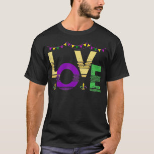 New Orleans Carnival Costume Party Lover Gift Mard T-Shirt