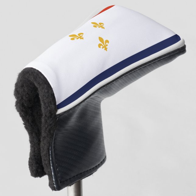 New Orleans city flag Golf Head Cover (3/4 Front)
