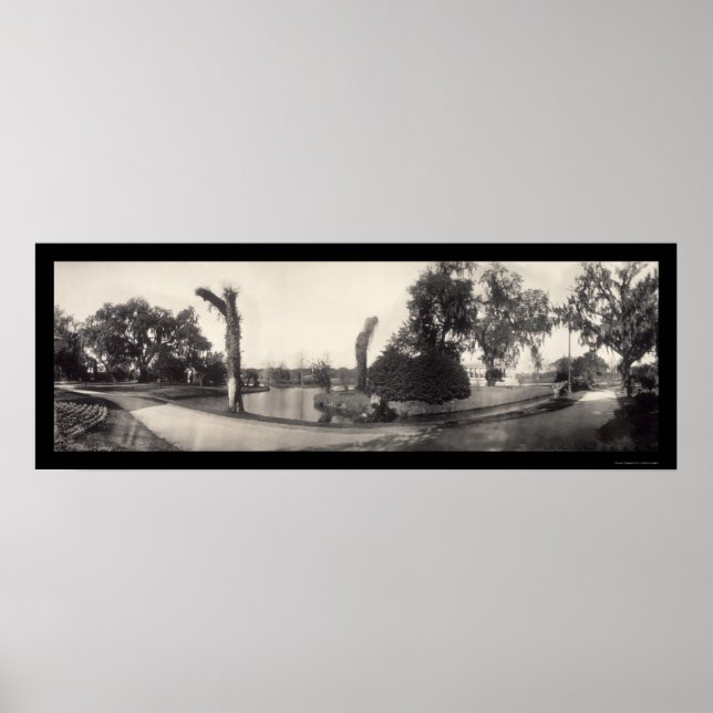 New Orleans City Park Photo 1909 Poster (Front)
