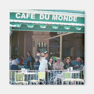 New Orleans Coffee and Beignets Magnet