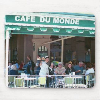 New Orleans Coffee and Beignets Mouse Mat