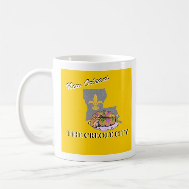 New Orleans coffee mug  (Left)