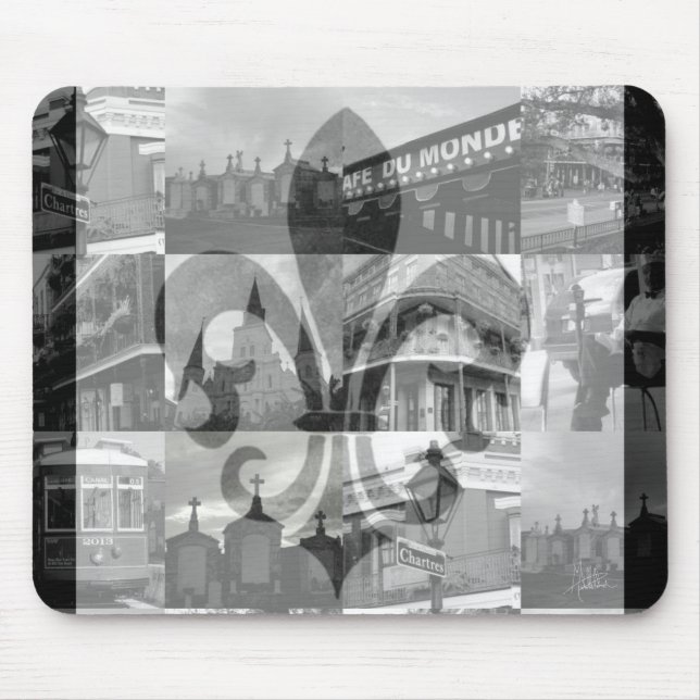 New Orleans Collage [Mousepad] Mouse Mat (Front)