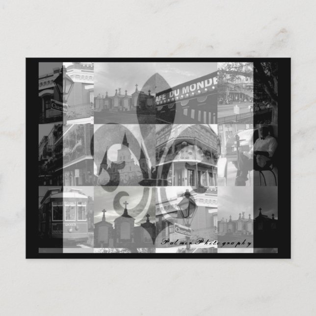 New Orleans Collage [Postcard] Postcard (Front)