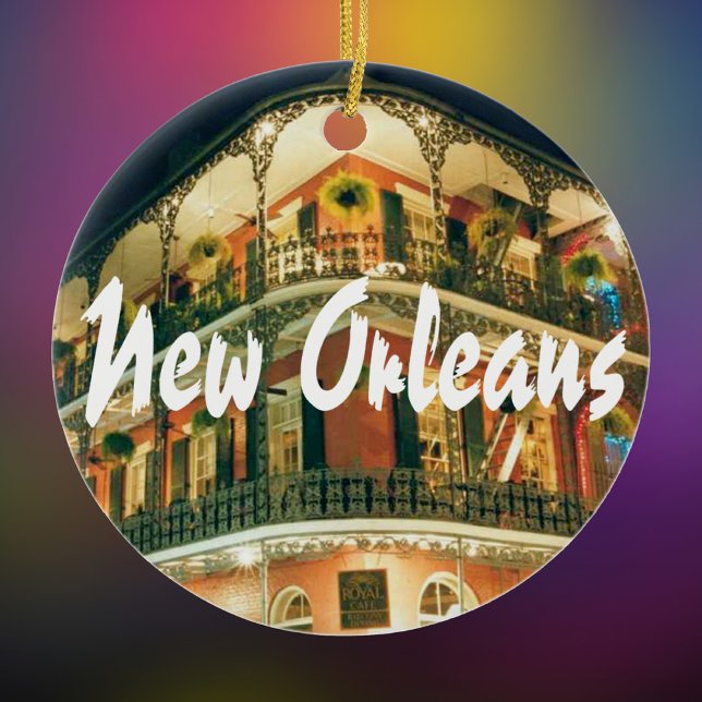 New Orleans Commemorative Keepsake Ceramic Tree Decoration (Creator Uploaded)