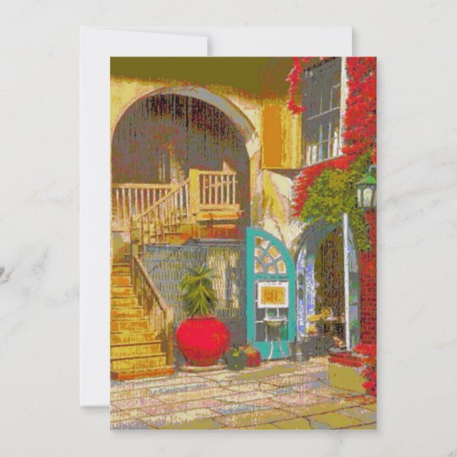 New Orleans Courtyard (Front)