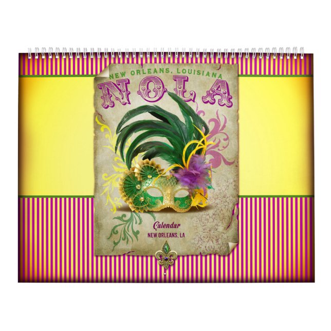 New Orleans Culture Collection Calendar 2018-2019 (Cover)