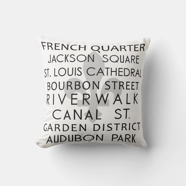 New Orleans Cushion (Front)