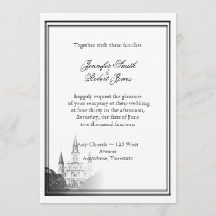 New Orleans Destination Wedding Invitation