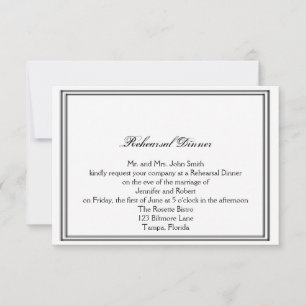 New Orleans Destination Wedding Rehearsal Dinner Invitation