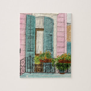 New Orleans Door Jigsaw Puzzle