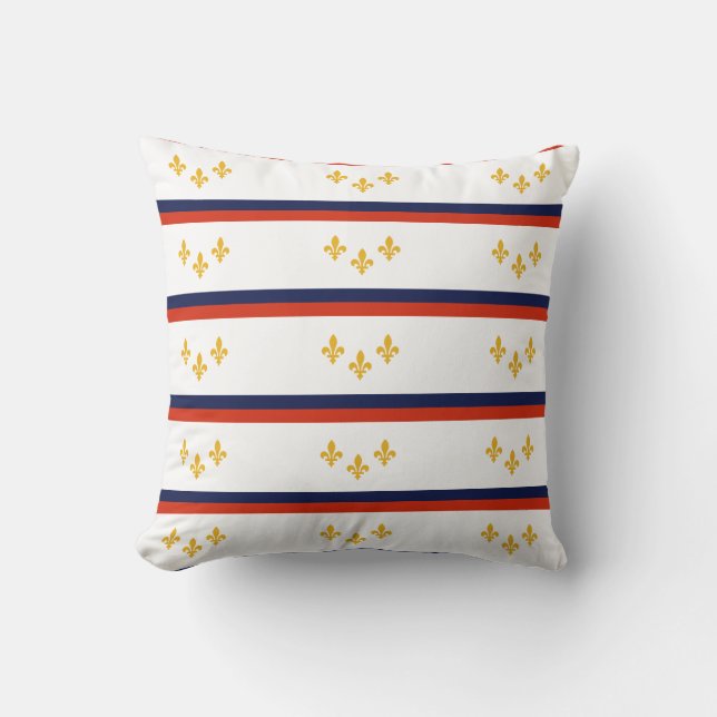 New Orleans Flag Cushion (Front)