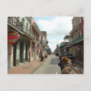 New Orleans French Quarter Postcard