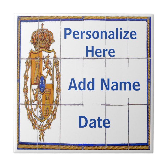 New Orleans French Quarter Sign Tiles (Front)