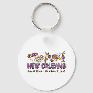 New-Orleans-Fun- Key Ring