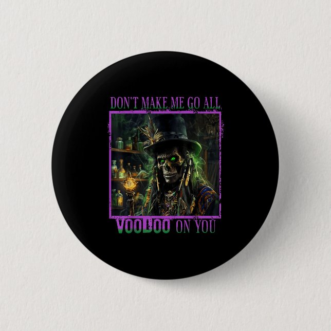 New Orleans Ghost Tour Y Priest Voodoo Mardi Gras  6 Cm Round Badge (Front)