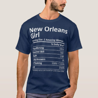 NEW ORLEANS GIRL LA LOUISIANA Funny City Home Root T-Shirt