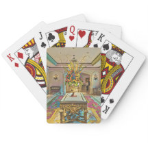 New Orleans Hotel Lobby - Playing Cards