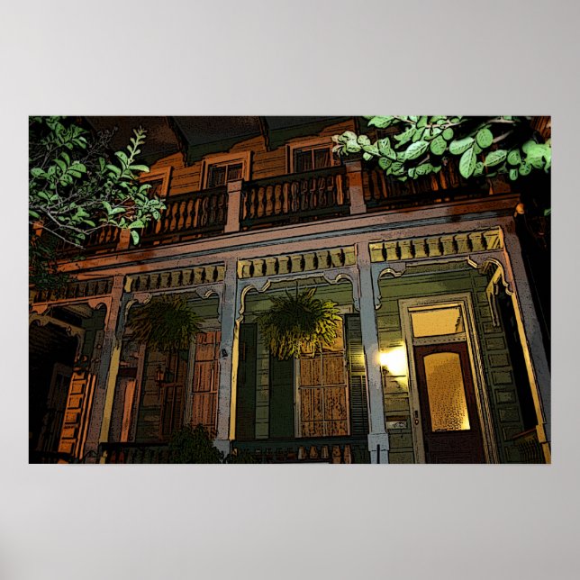 New Orleans House Poster (Front)