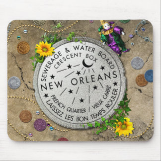 New Orleans Iconic Water Metre Mouse Mat