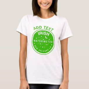 New Orleans Irish Water Metre Cover T-Shirt