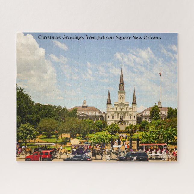 New Orleans Jackson Square. Jigsaw Puzzle (Horizontal)