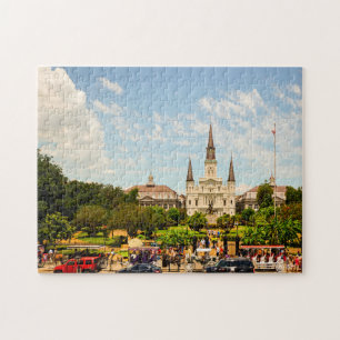New Orleans Jackson Square. Jigsaw Puzzle