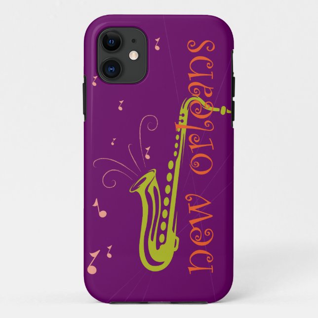 New Orleans Jazz Case-Mate iPhone Case (Back)