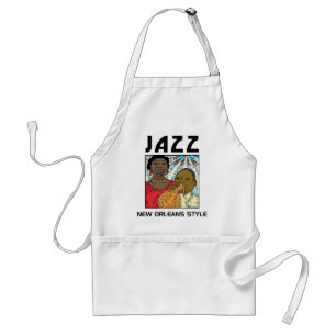 New Orleans Jazz Standard Apron