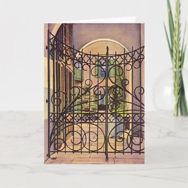 New Orleans Louisiana 616 Royal Street Card (Front)