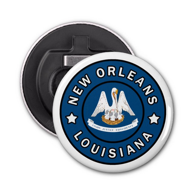 New Orleans Louisiana Bottle Opener (Front)