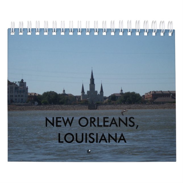 NEW ORLEANS, LOUISIANA CALENDAR (Cover)