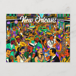 New Orleans, Louisiana Keepsake Postcard