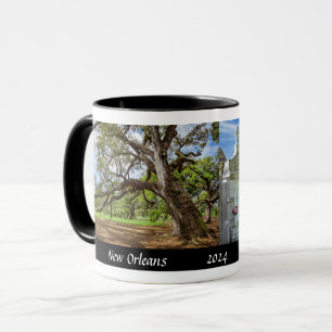 New Orleans, Louisiana, Live Oak & Cemetery Mug