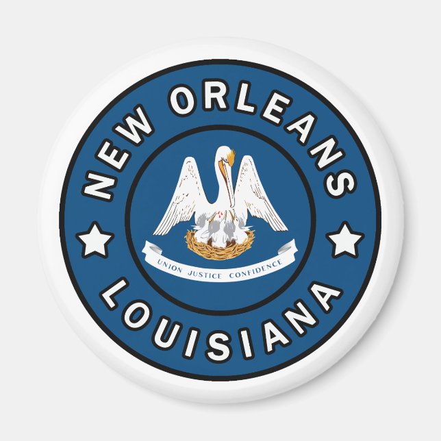 New Orleans Louisiana Magnet (Front)