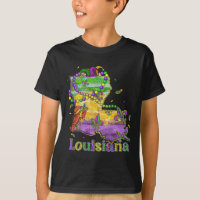 New Orleans Louisiana Map Fleur De Lis Mardi Gras