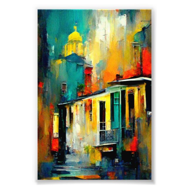 New Orleans, Louisiana, New Orleans Art, Modern Photo Print (Front)