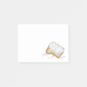 New Orleans Louisiana NOLA Beignet Pastry Post Its Post-it Notes